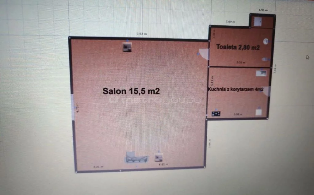 1 pokój, mieszkanie 27,40 m², piętro 2, oferta nr , SMJERO107, Susz, Koszarowa