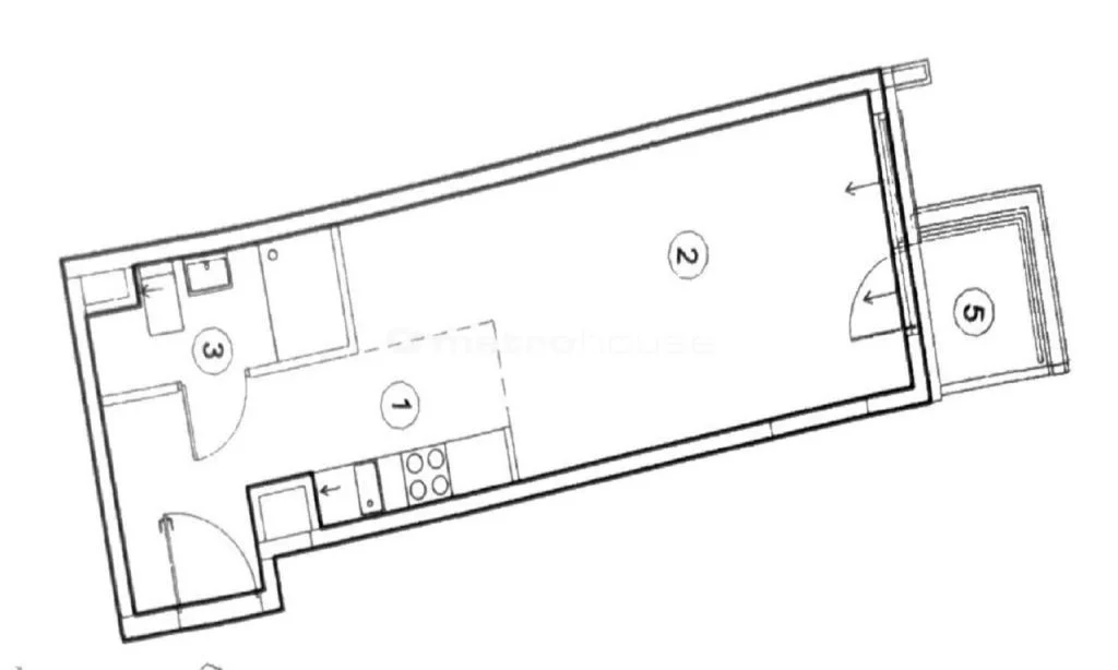 1 pokój, apartament 30,71 m², piętro 2, oferta nr , SMBOLI636, Warszawa, Krzemieniecka
