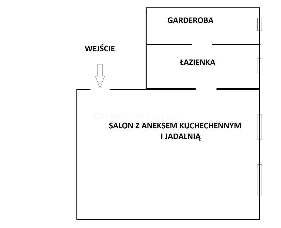 1 pokój, mieszkanie 36,00 m², piętro 2, oferta nr , PEDO195, Skierniewice, Mazowiecka