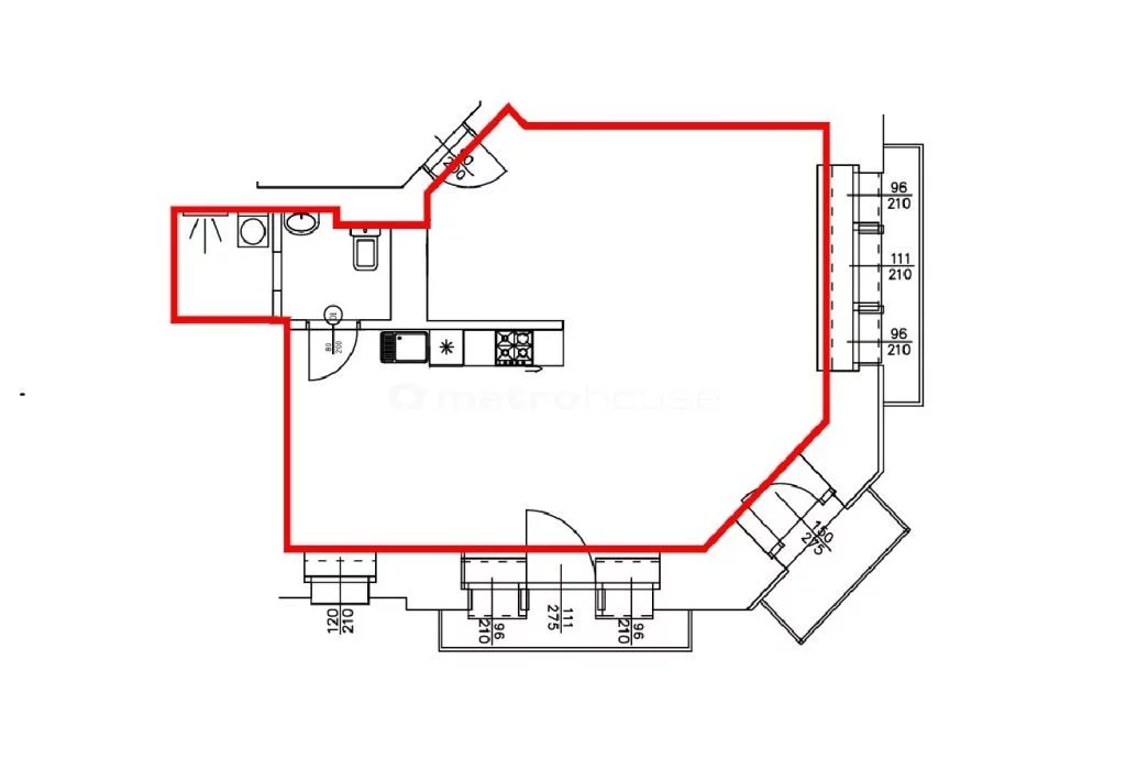 1 pokój, apartament 55,96 m², piętro 5, oferta nr , SMVEFU753, Łódź, Śródmieście, Śródmieście, Narutowicza