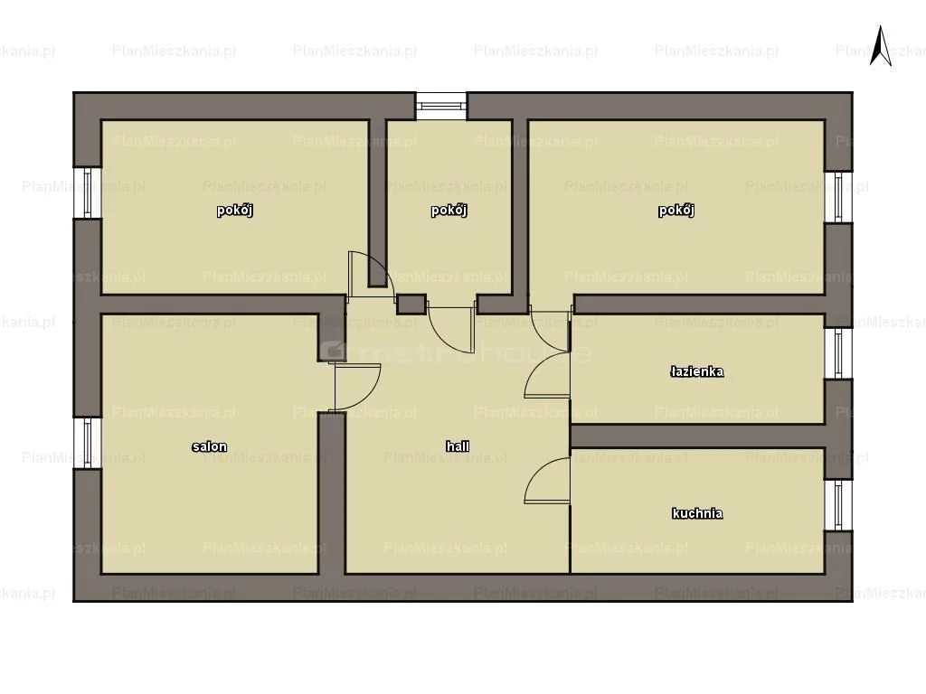 1 pokój, mieszkanie 120,00 m², parter, oferta nr , JECO754, Nidzica