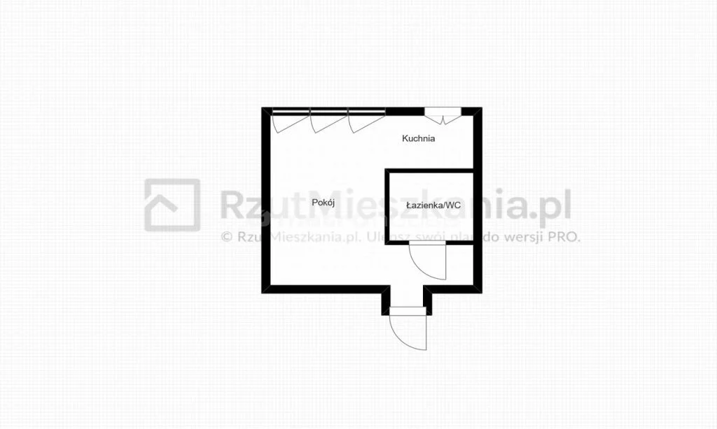 1 pokój, mieszkanie 26,00 m², piętro 3, oferta nr , SMLARY235, Oleśnica