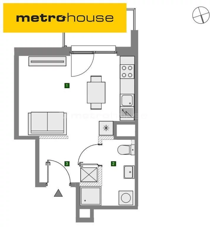 Mieszkanie 26,18 m², piętro 6, oferta nr , PR099891/LK/34327, Warszawa, Włochy, Włochy, Równoległa-idx