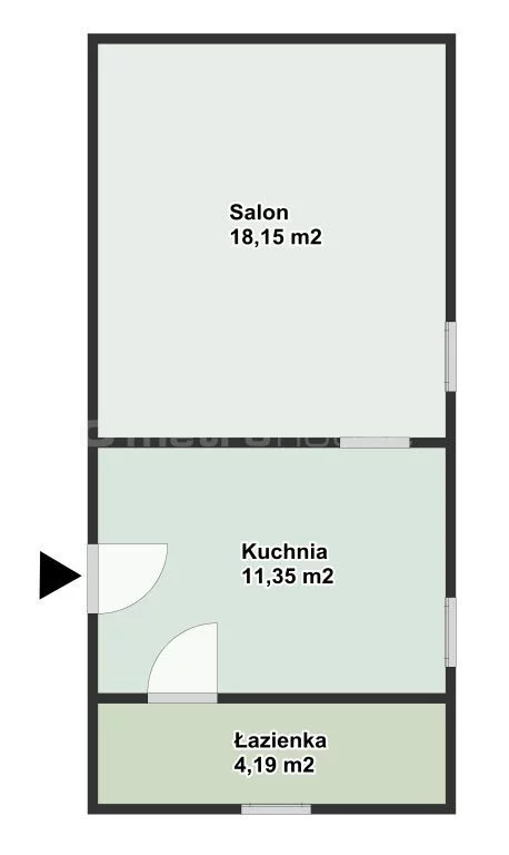 1 pokój, mieszkanie 33,70 m², parter, oferta nr , LOTE213, Smolniki