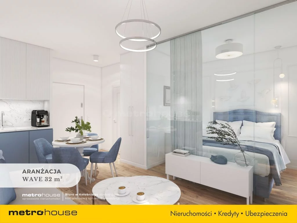 1 pokój, mieszkanie 25,00 m², parter, oferta nr , SMDUGE531, Ustronie Morskie