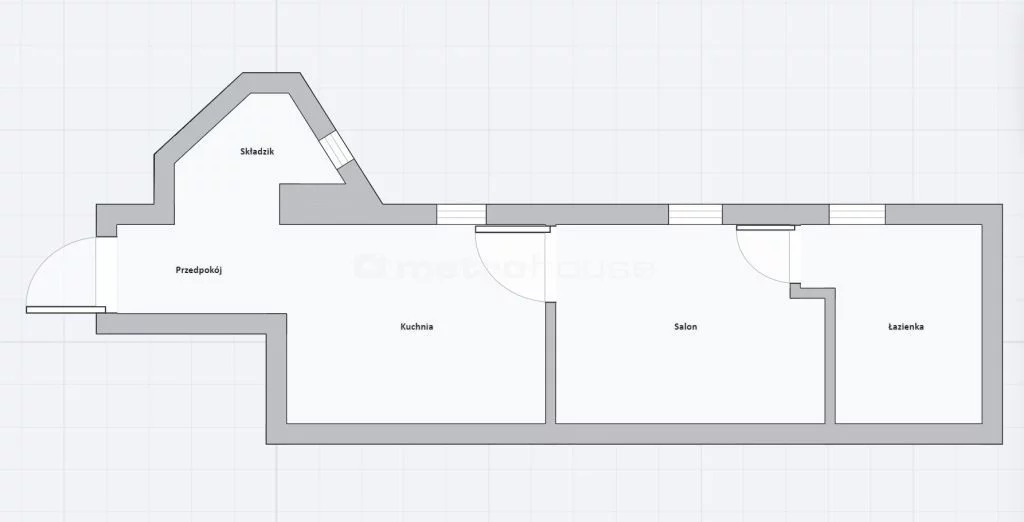 1 pokój, mieszkanie 25,00 m², piętro 1, oferta nr , RAXY704, Siemianowice Śląskie, Waryńskiego