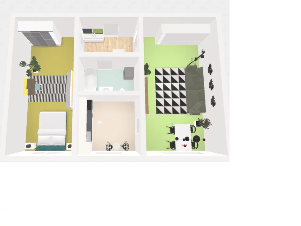 2 pokoje, mieszkanie 40,78 m², piętro 3, oferta nr , SMJORY867, Konin, 11 Listopada