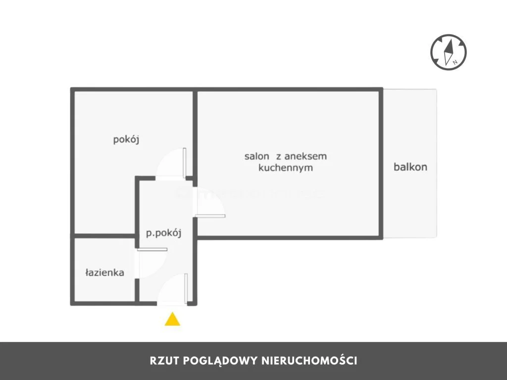 2 pokoje, mieszkanie 43,15 m², parter, oferta nr , SMHASI472, Sianożęty, Akacjowa