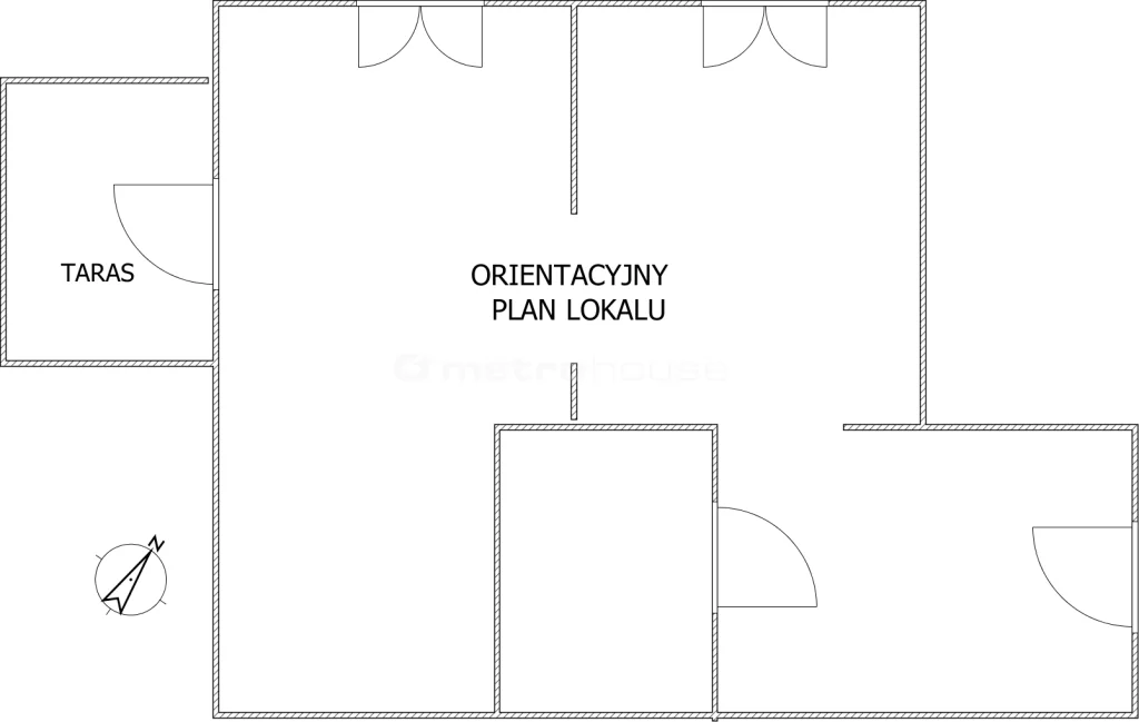 2 pokoje, mieszkanie 36,00 m², piętro 1, oferta nr , SMCIGE773, Mrzeżyno, Al. Wojska Polskiego