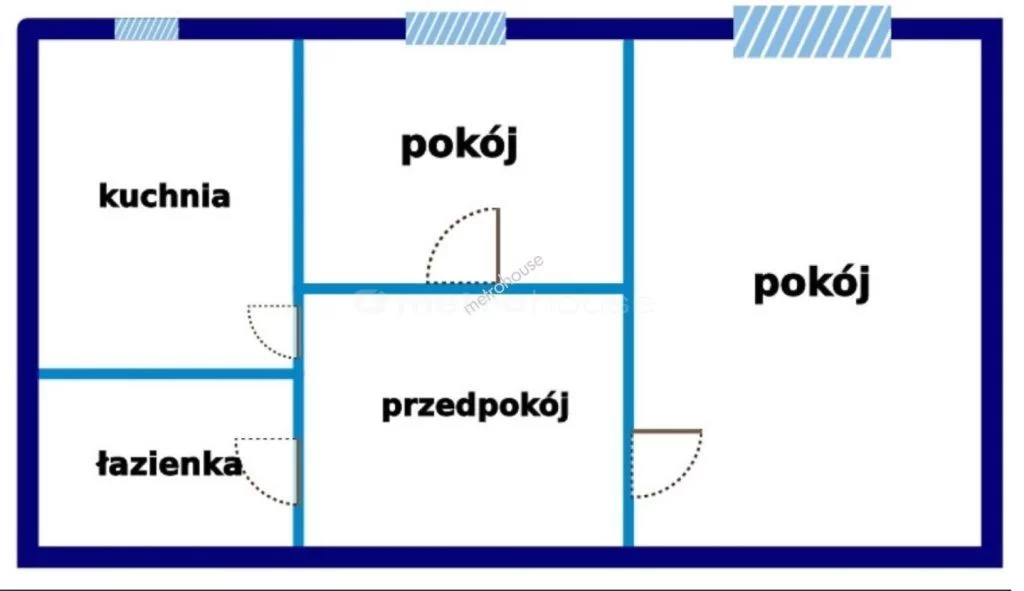 2 pokoje, mieszkanie 36,58 m², piętro 1, oferta nr , SMKASO326, Borne Sulinowo, Aleja Niepodległości