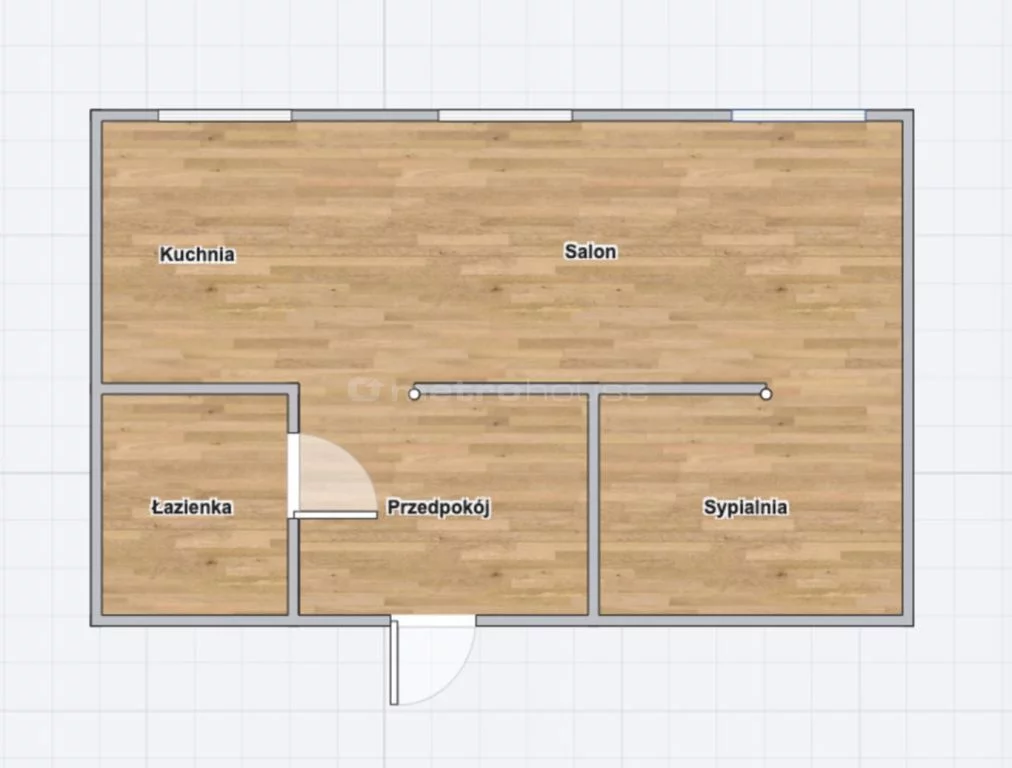 2 pokoje, mieszkanie 41,98 m², piętro 1, oferta nr , SMNUSU975, Bytom, Armii Krajowej