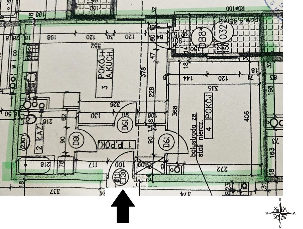 2 pokoje, mieszkanie 42,68 m², piętro 4, oferta nr , SMCURE449, Siedlce, Artyleryjska