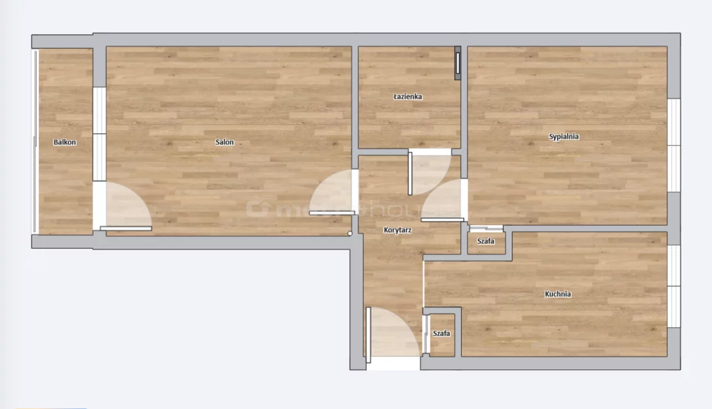 2 pokoje, mieszkanie 48,40 m², parter, oferta nr , SMZUZA328, Gliwice, Sikornik, Sikornik, Bekasa