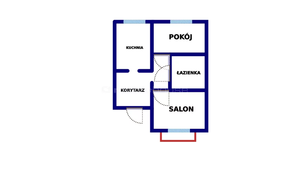 2 pokoje, mieszkanie 49,00 m², piętro 1, oferta nr , SMLEBE764, Jastrzębie-Zdrój, Bogoczowiec