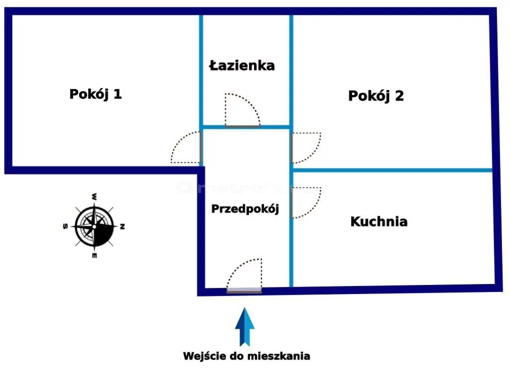 2 pokoje, mieszkanie 56,00 m², piętro 3, oferta nr , SMRADE886, Zgorzelec, Bohaterów Getta