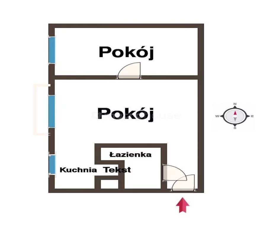 2 pokoje, mieszkanie 36,70 m², piętro 3, oferta nr , SMJUNU376, Zabrze, Rokitnica, Rokitnica, Budowlana