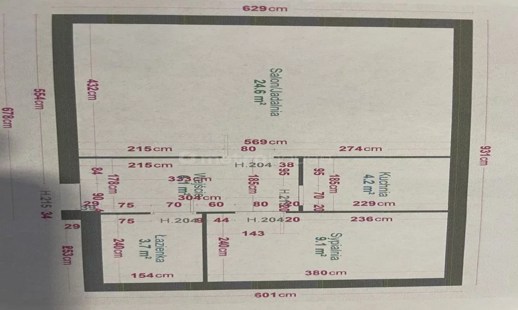 2 pokoje, mieszkanie 47,03 m², piętro 8, oferta nr , SMBERO565, Szczecin, Zachód, Pomorzany, Budziszyńska