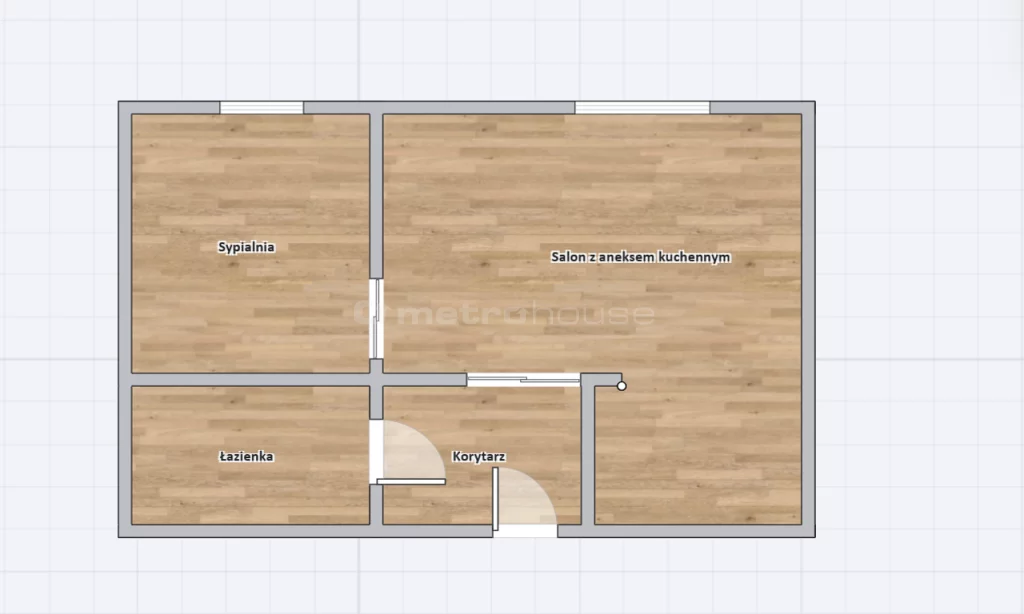 2 pokoje, mieszkanie 29,00 m², parter, oferta nr , SMVAFE435, Bytom