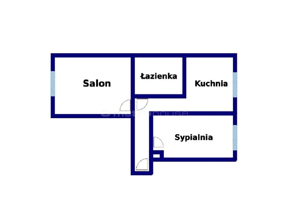 2 pokoje, mieszkanie 47,20 m², parter, oferta nr , SMVANA454, Rybnik, Cierpioła