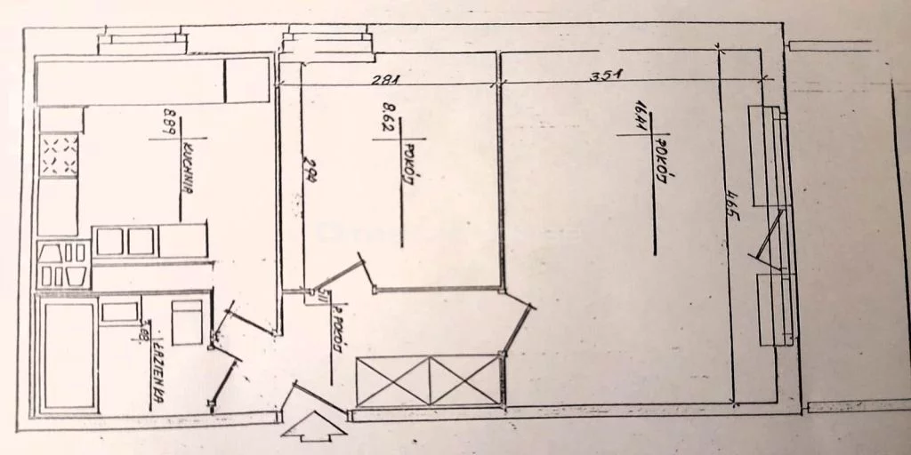 2 pokoje, mieszkanie 42,10 m², piętro 1, oferta nr , SMTOVY684, Warszawa, Ursynów, Ursynów, Cybisa