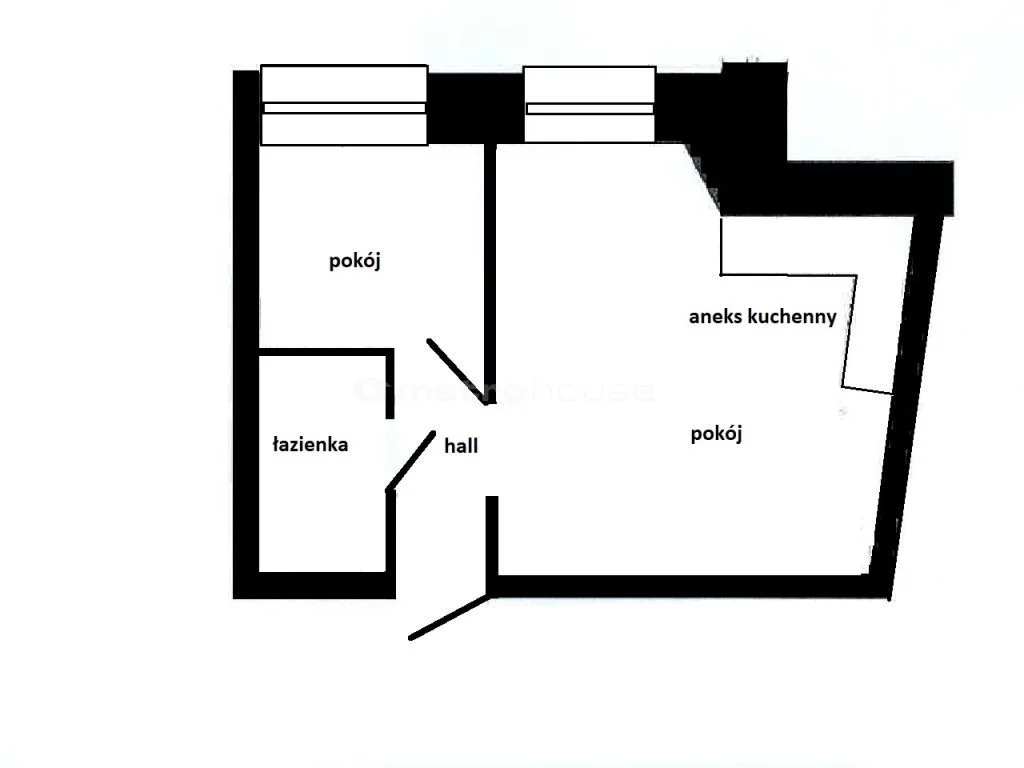 2 pokoje, mieszkanie 28,70 m², parter, oferta nr , SMDUBY774, Łódź, Fabryczna