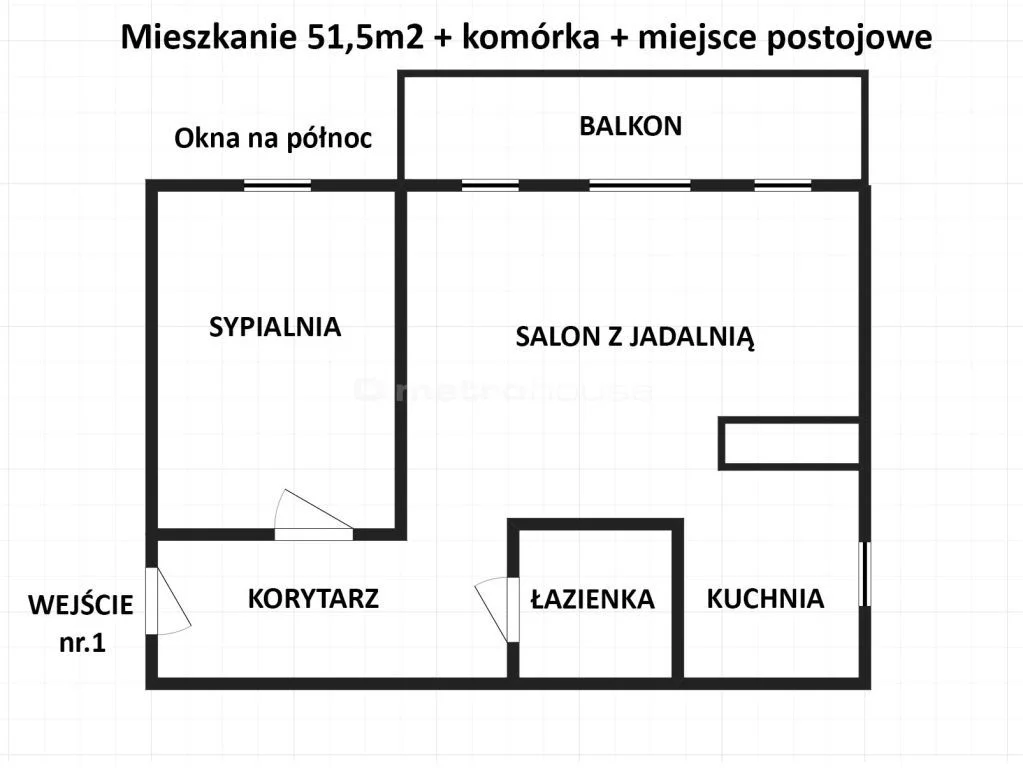 Mieszkanie na sprzedaż, 51,50 m², 2 pokoje, parter, oferta nr SMZASA612