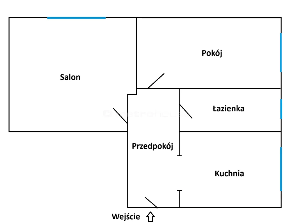2 pokoje, mieszkanie 48,39 m², piętro 1, oferta nr , SMHUMO949, Kraków, Wzgórza Krzesławickie, Glinik