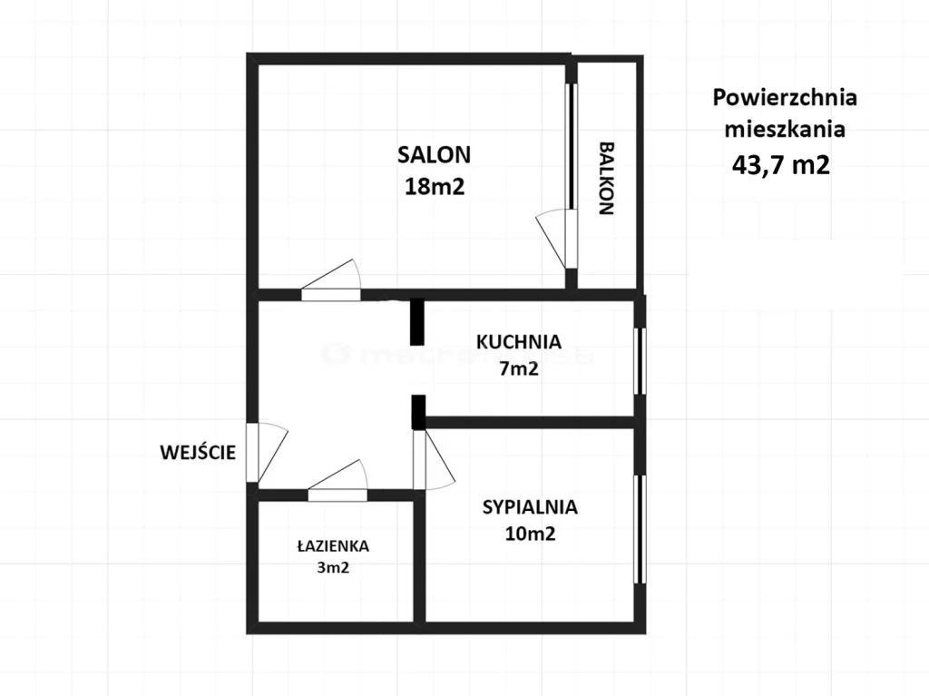 2 pokoje, mieszkanie 43,70 m², parter, oferta nr , SMFAPO993, Bielsko-Biała, Goleszowska