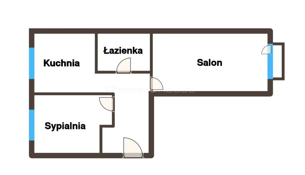2 pokoje, mieszkanie 48,16 m², piętro 1, oferta nr , SMKORA210, Rybnik, Górnicza