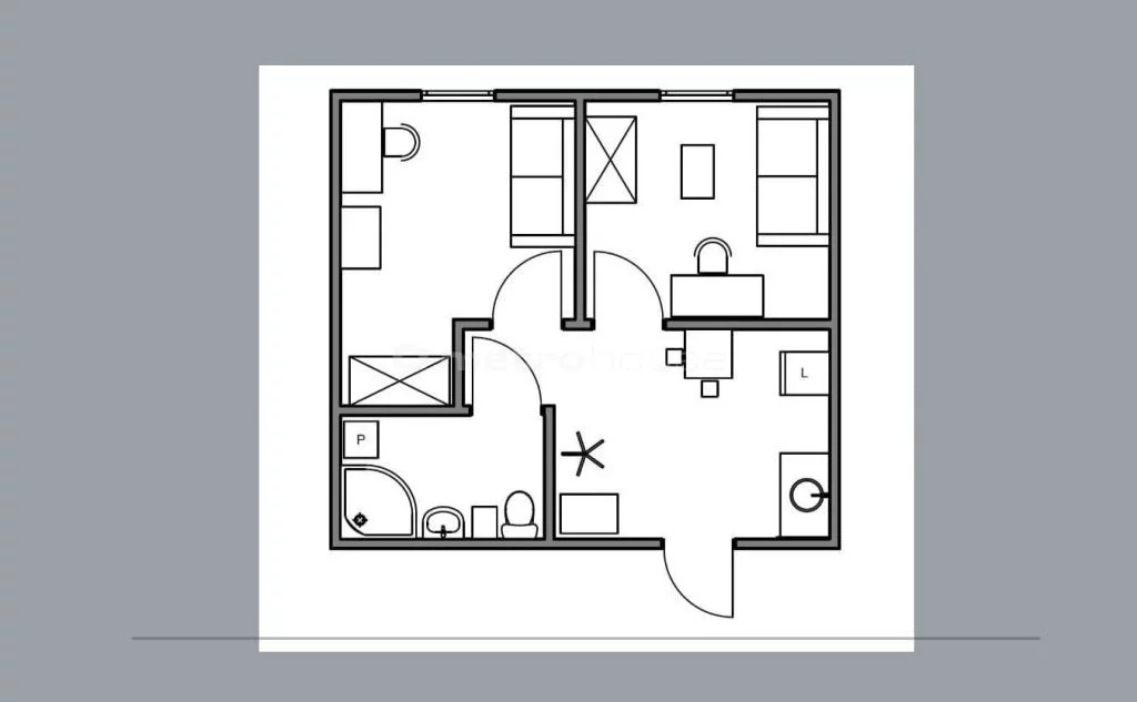 2 pokoje, mieszkanie 30,00 m², piętro 1, oferta nr , SMRUJY852, Łódź, Śródmieście, Śródmieście, Grabowa