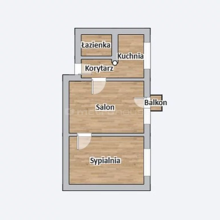 Mieszkanie na sprzedaż, 40,22 m², 2 pokoje, 2 piętro, oferta nr SMKECY460