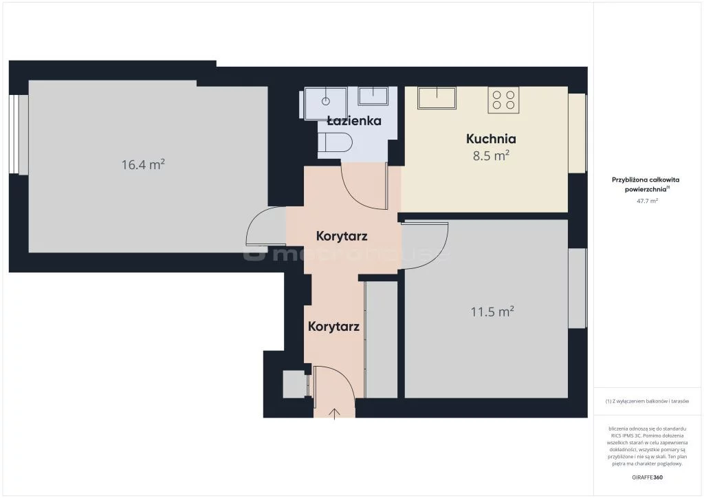 2 pokoje, mieszkanie 51,00 m², parter, oferta nr , SMNUSE240, Katowice, Koszutka, Koszutka, Iłłakowiczówny