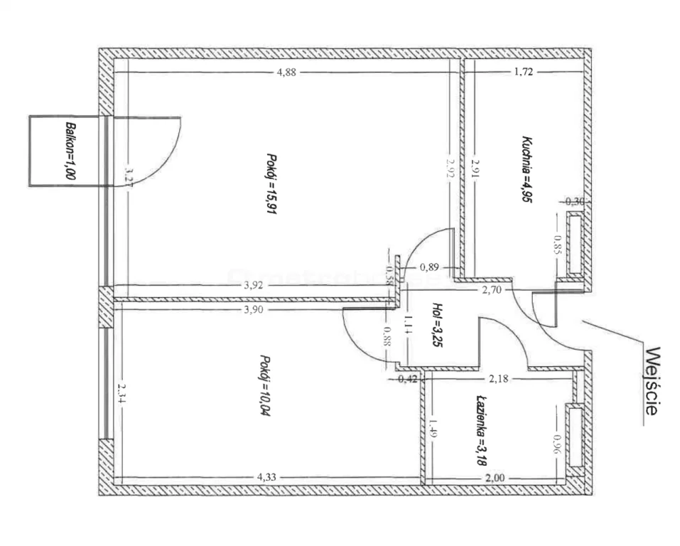 2 pokoje, apartament 37,33 m², piętro 2, oferta nr , SMJUTI900, Warszawa, Wola, Wola, Jaktorowska