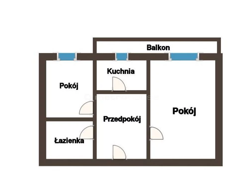 2 pokoje, mieszkanie 34,95 m², piętro 1, oferta nr , SMCAZO930, Jasło