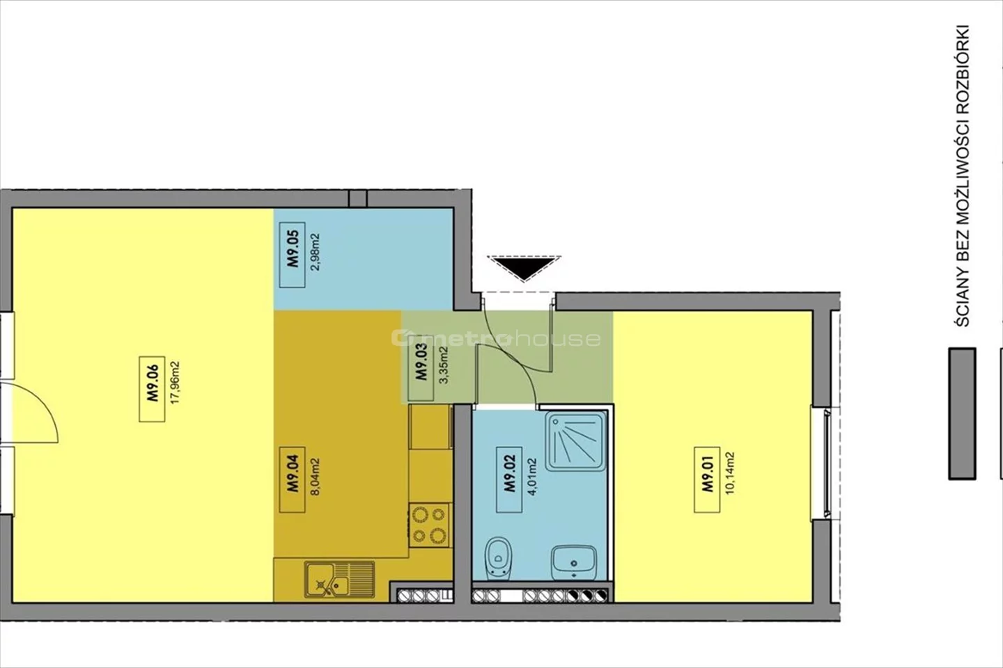 Mieszkanie 46,48 m², piętro 1, oferta nr , FEDI748, Rumia, Zagórze, Kamienna
