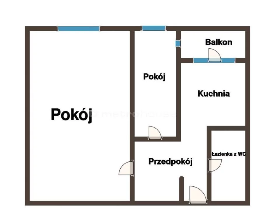 2 pokoje, mieszkanie 35,85 m², piętro 3, oferta nr , SMZORU181, Ustka, Kopernika