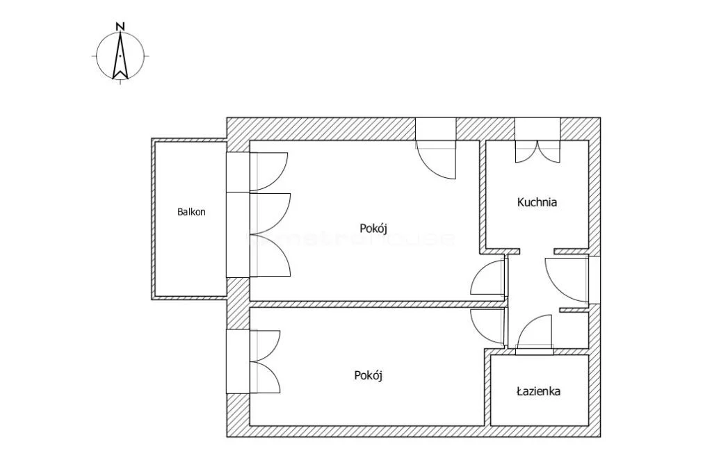 2 pokoje, mieszkanie 37,00 m², piętro 10, oferta nr , PEBU341, Warszawa, Mokotów, Mokotów, Korczyńska