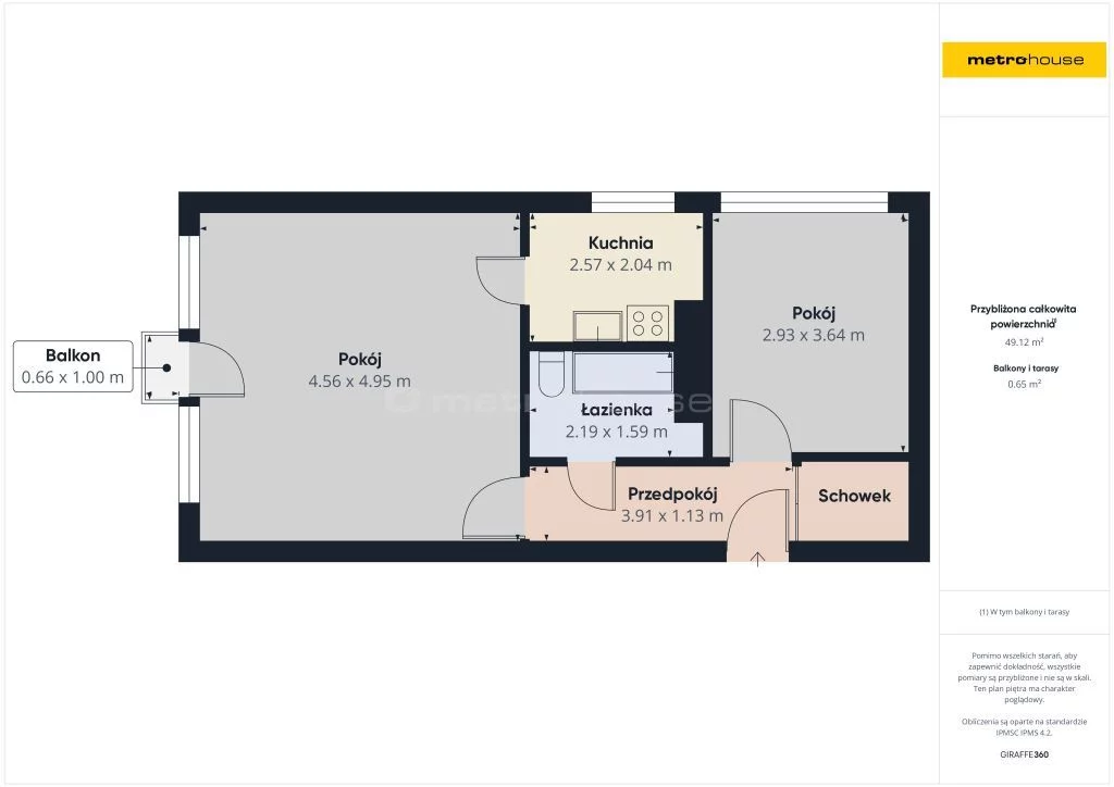 2 pokoje, mieszkanie 47,00 m², piętro 3, oferta nr , SMZOSE925, Dąbrowa Górnicza, Centrum, Centrum, Kościuszki