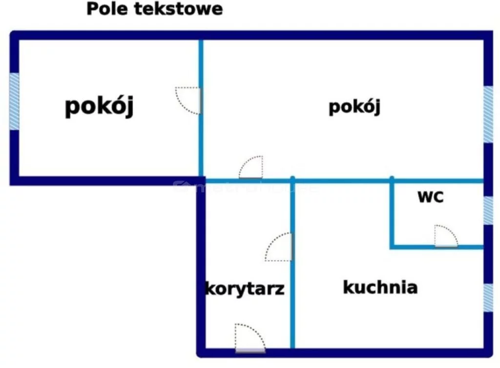 2 pokoje, mieszkanie 64,70 m², piętro 1, oferta nr , SMMISA269, Susz, Koszarowa