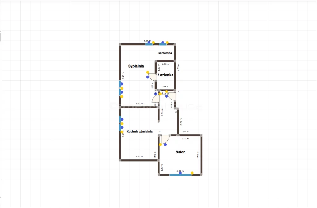 2 pokoje, apartament 49,20 m², piętro 4, oferta nr , SMPOZU272, Kraków, Bronowice