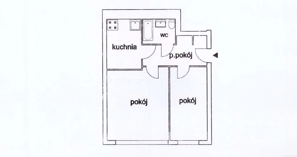 2 pokoje, mieszkanie 39,59 m², piętro 1, oferta nr , SMHEVU838, Piaseczno, Kusocińskiego