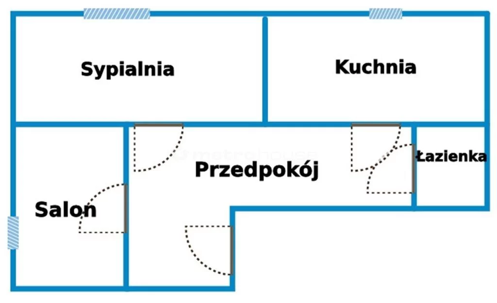 2 pokoje, mieszkanie 47,00 m², parter, oferta nr , SMVORA662, Chorzów, Lelewela