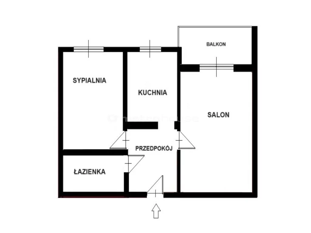 2 pokoje, mieszkanie 49,66 m², piętro 2, oferta nr , SMLINE979, Wrocław, Psie Pole-Zawidawie, Psie Pole, Litewska