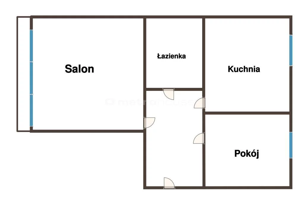 2 pokoje, mieszkanie 39,50 m², piętro 4, oferta nr , SMNUBA350, Łódź, Bałuty, Bałuty