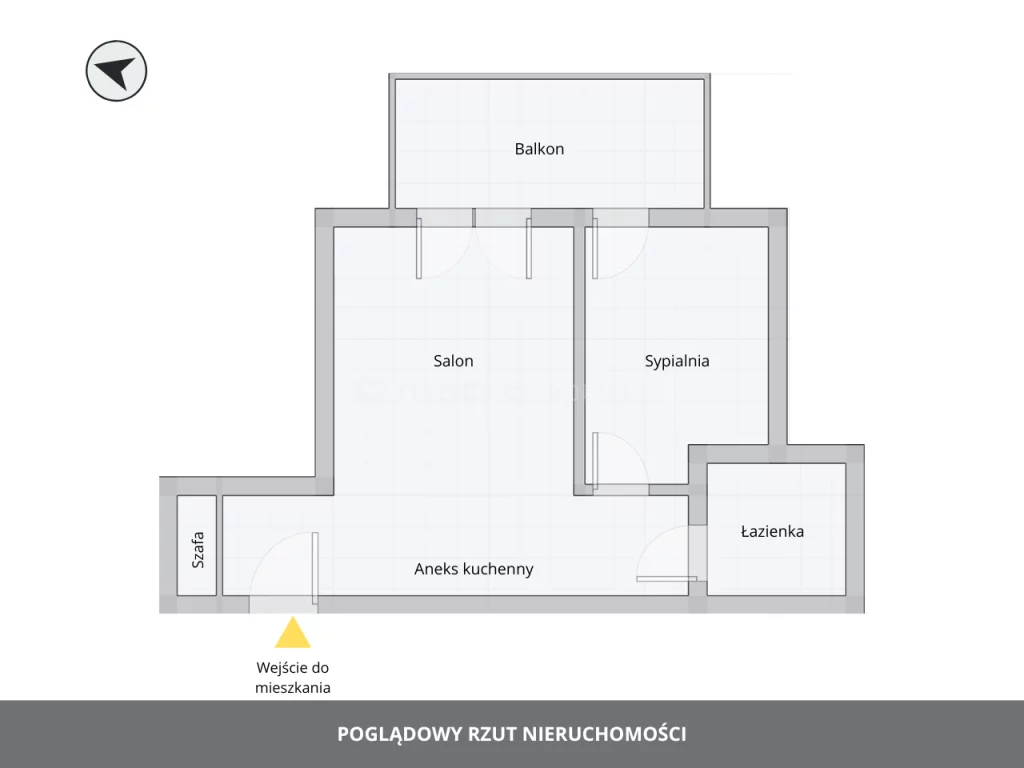 2 pokoje, mieszkanie 43,22 m², piętro 4, oferta nr , SMVAKO354, Sianożęty, Lotnicza