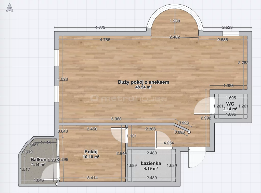 2 pokoje, apartament 68,90 m², piętro 2, oferta nr , SMSIGO673, Warszawa, Ursynów, Ursynów, Makolągwy
