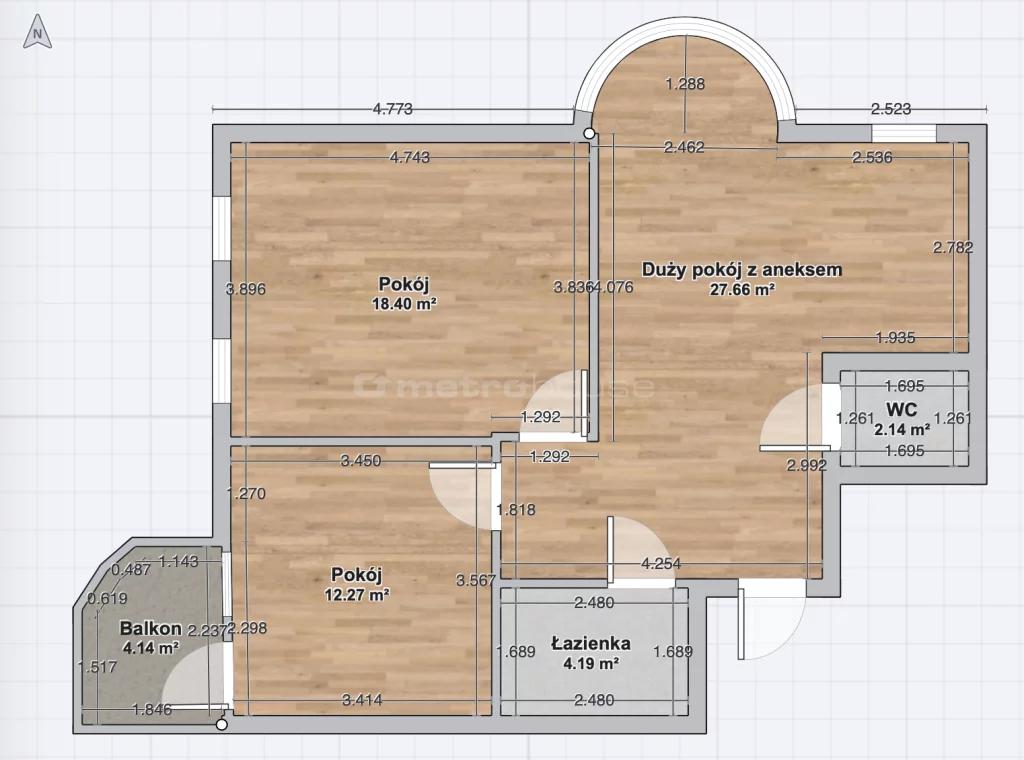 2 pokoje, apartament 68,90 m², piętro 2, oferta nr , SMSIGO673, Warszawa, Ursynów, Ursynów, Makolągwy