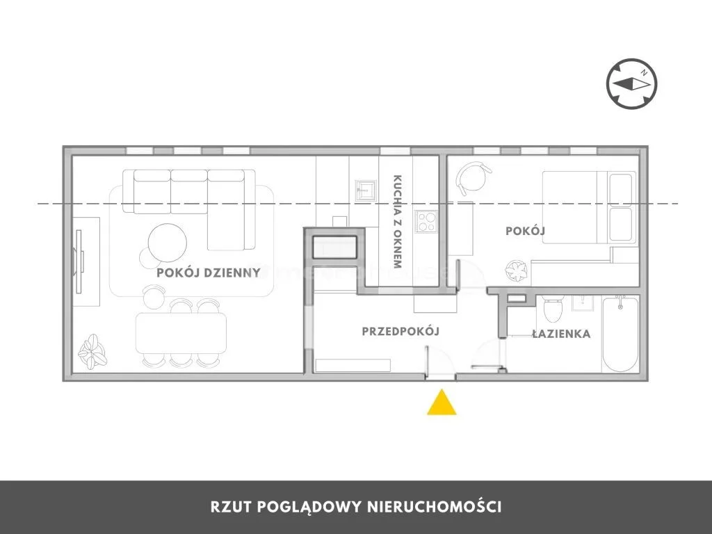 2 pokoje, mieszkanie 58,33 m², piętro 2, oferta nr , SMLOBO709, Kołobrzeg, Mazowiecka