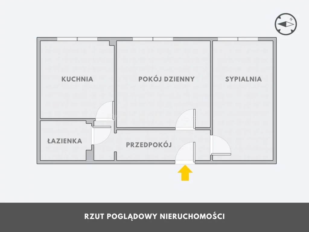 2 pokoje, mieszkanie 53,90 m², piętro 2, oferta nr , SMRUFE430, Kołobrzeg, Mazowiecka
