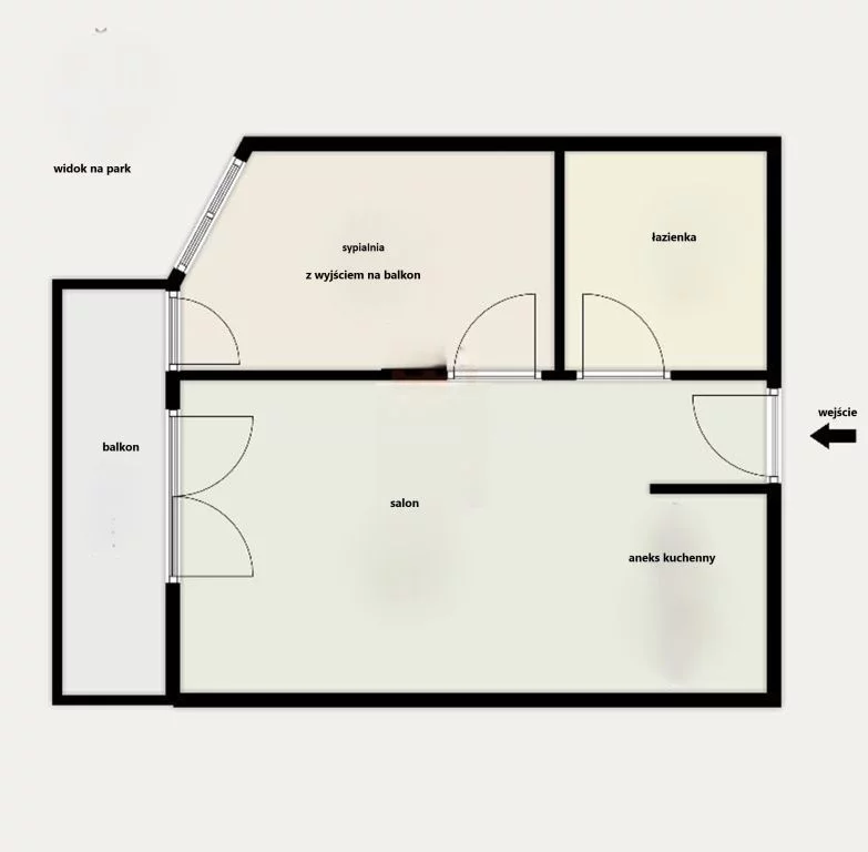 2 pokoje, apartament 43,30 m², piętro 2, oferta nr , SMMEHO665, Wrocław, Biskupin-Sępolno-Dąbie-Bartoszowice, Śródmieście, Mieszczańska